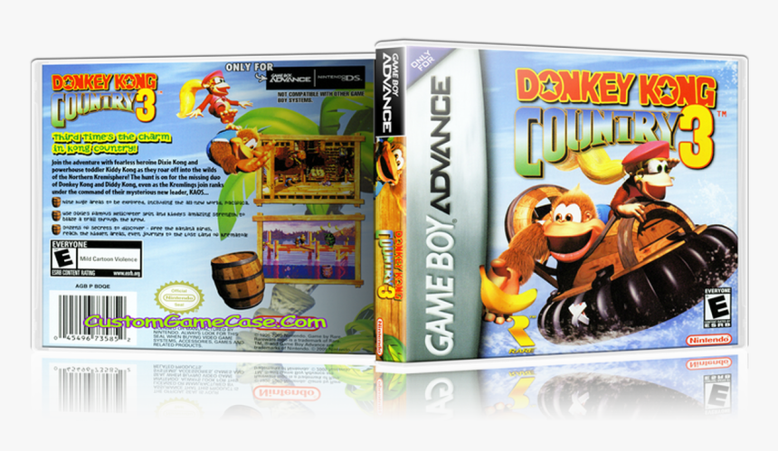 Donkey Kong Country 3 - Donkey Kong Country Trilogy Gba, HD Png Download