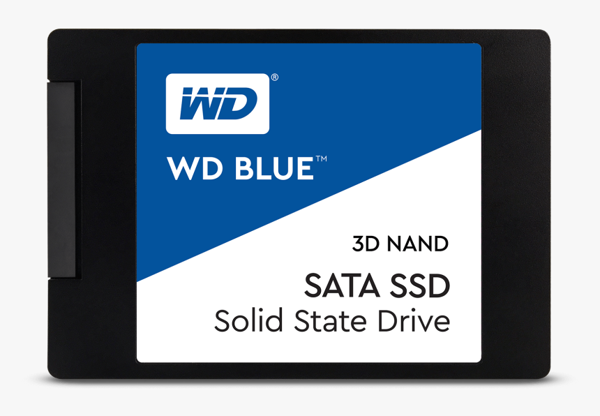 Wd Ssd 1tb Blue Solid State Drive 3d Nand, HD Png Download