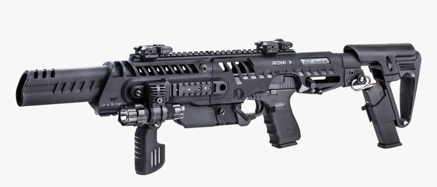 15 Civilian Vector Gun Price For Free Download On Mbtskoudsalg - Glock 17 Roni Carbine, HD Png Download