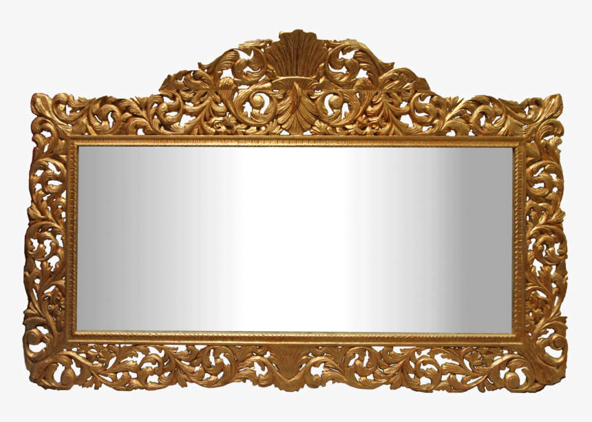 Casa Padrino Baroque Wall Mirror Gold 290 X H - Picture Frame, HD Png Download