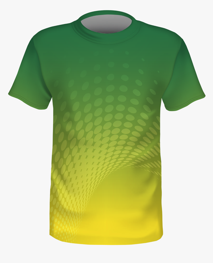 Yellow And Green Jersey, HD Png Download