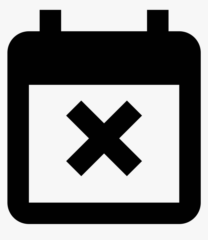 Delete Symbol Png - Event Vector Icon, Transparent Png