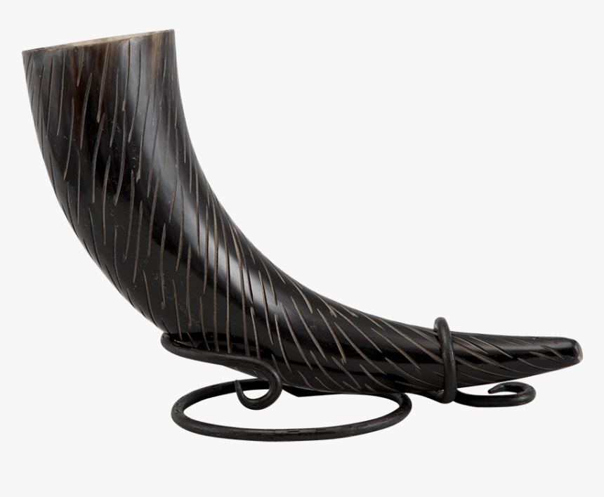Skadi Carved Drinking Horn With Stand - Rocking Chair, HD Png Download