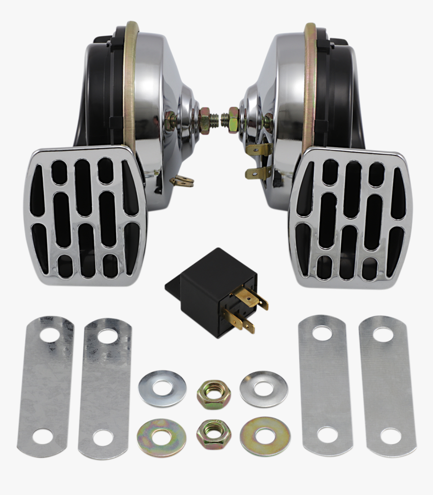 Drag Specialties 12v Chrome 107db Steel Twin Electric - Machine, HD Png Download