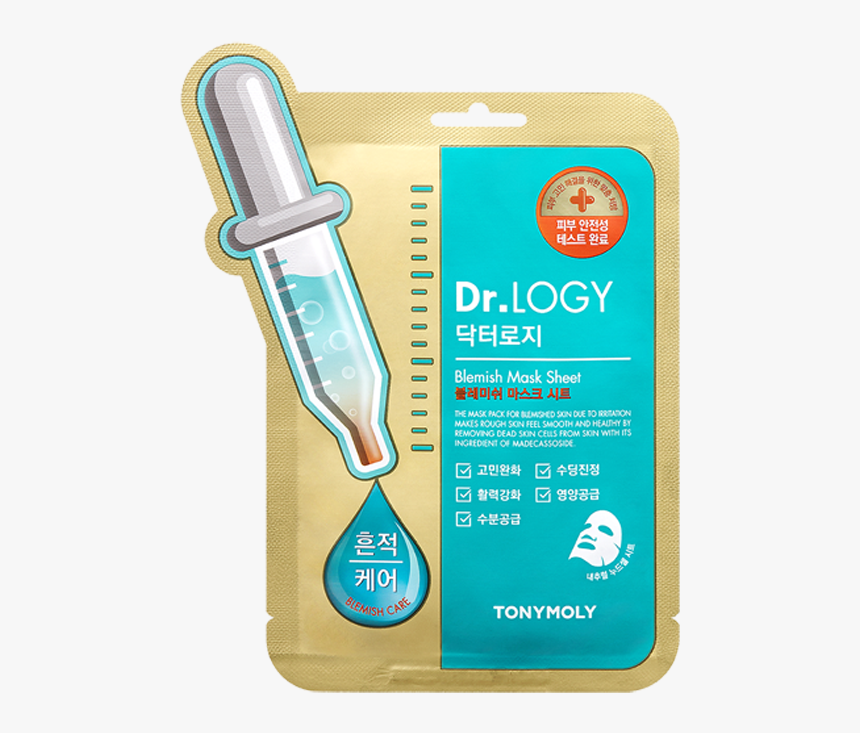 Tony Moly Dr Logy Blemish Mask Sheet, HD Png Download