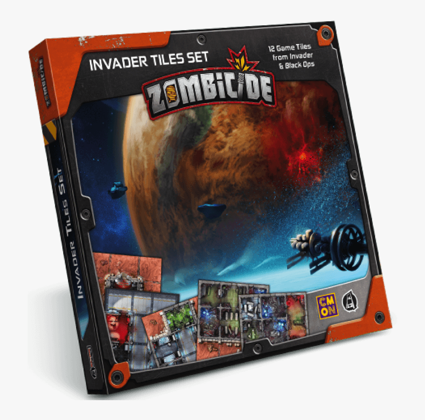 Zombicide Invader Tile Set, HD Png Download