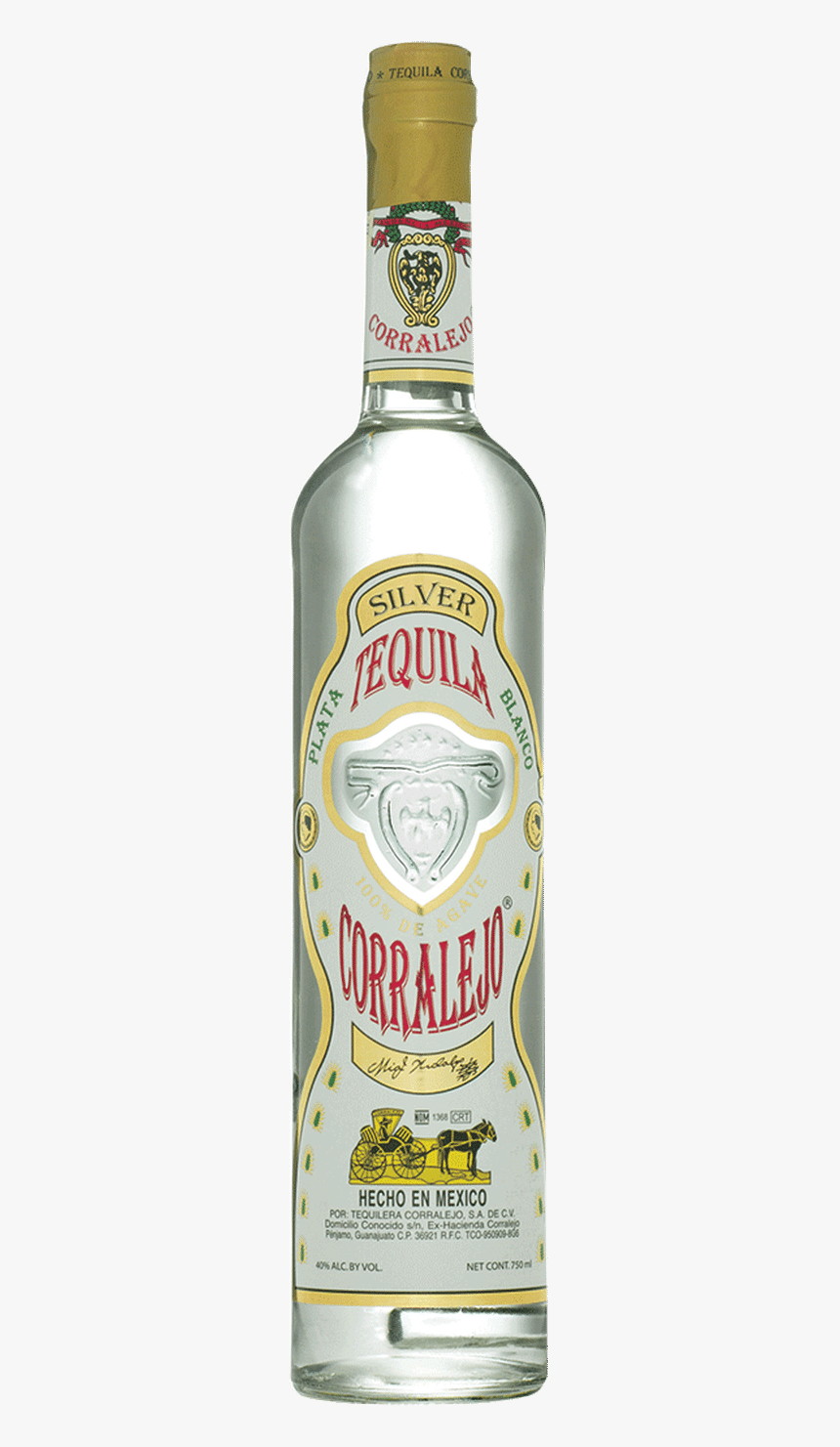 Corralejo Blanco 750ml - Corralejo Tequila Silver, HD Png Download