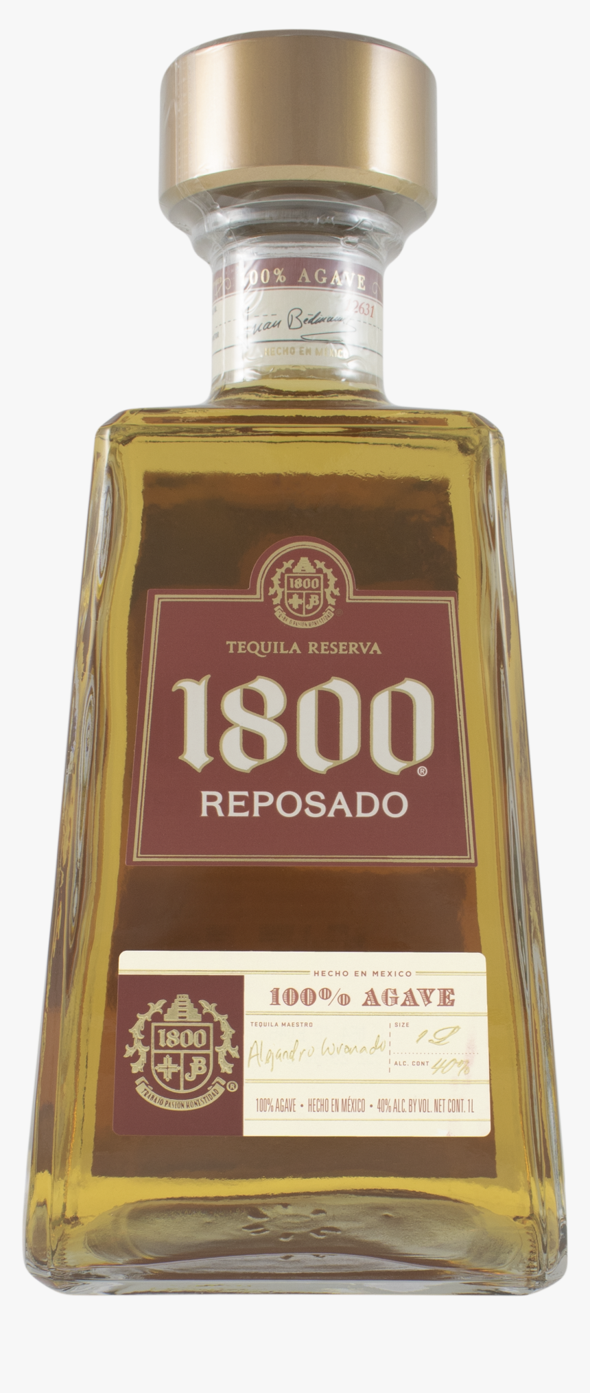 1800 Reposado Tequila, HD Png Download