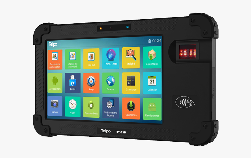 Professional Biometric Solutions & Biometric Hardware - Telpo Tps 450, HD Png Download