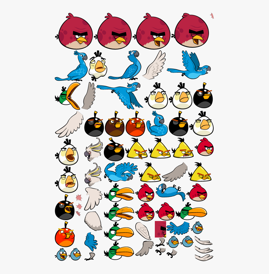 Color De Angry Birds , Png Download - Color Of Angry Birds, Transparent Png