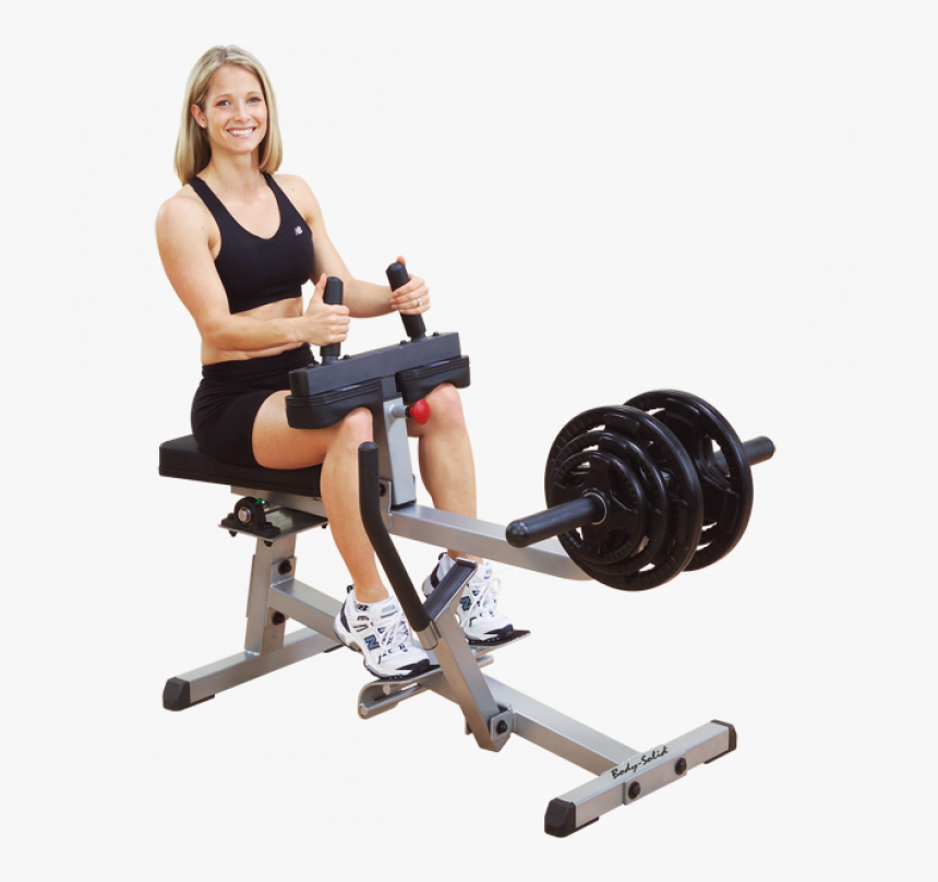 Picture Of Seated Calf Gscr349 - Seated Calf Machine, HD Png Download