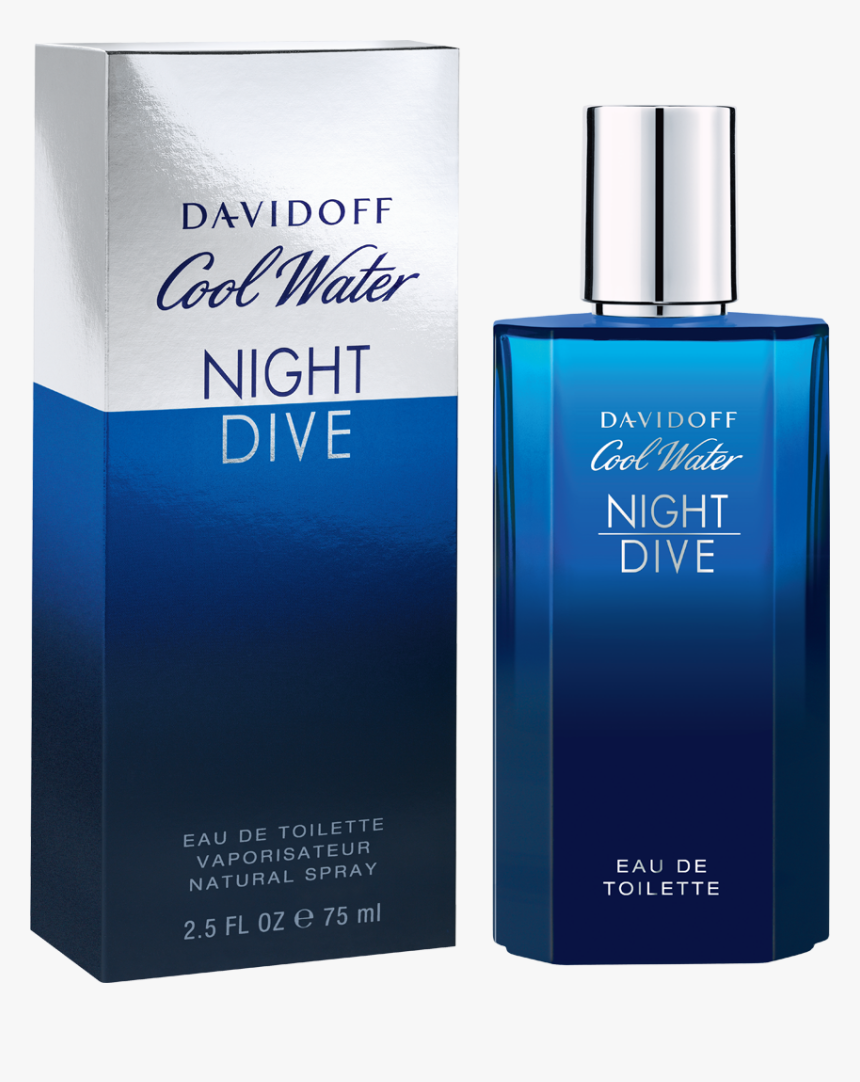 Cool Water Davidoff Night Dive, HD Png Download
