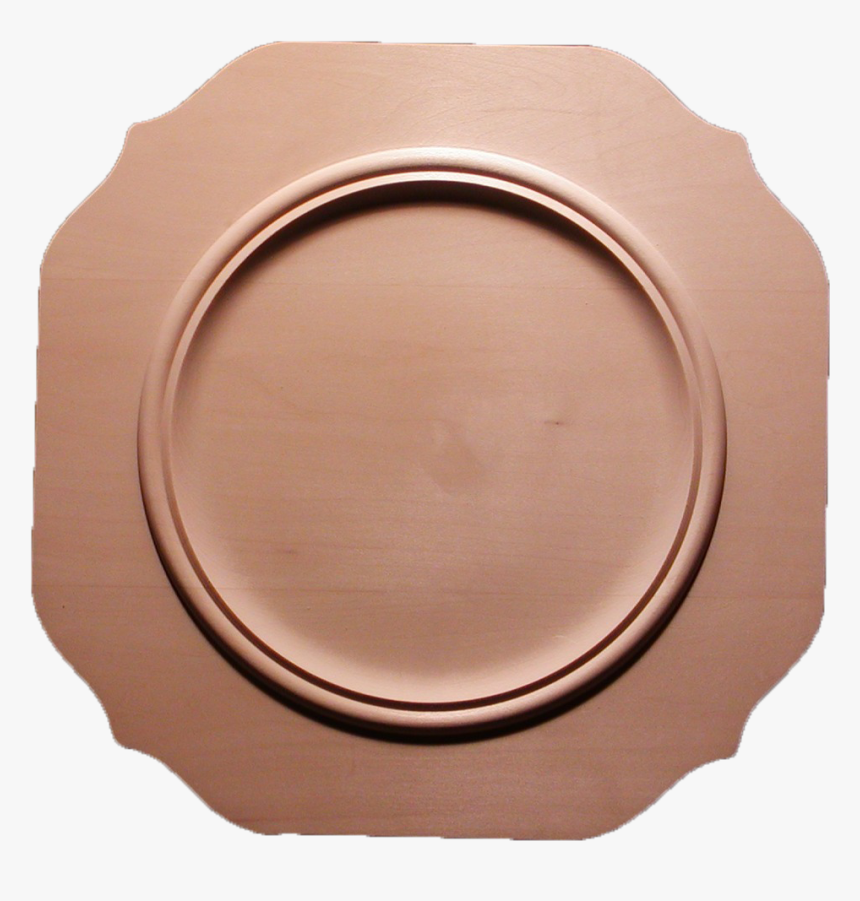 Scalloped Beaded Square Plate - Circle, HD Png Download