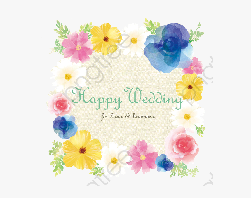 Transparent Wedding - Happy Wedding, HD Png Download