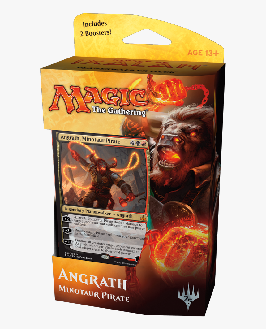 Rivals Of Ixalan Planeswalker Deck Angrath, HD Png Download