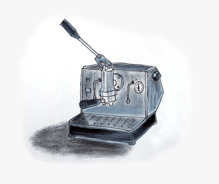 Espresso-drawing2 - Metalworking Hand Tool, HD Png Download