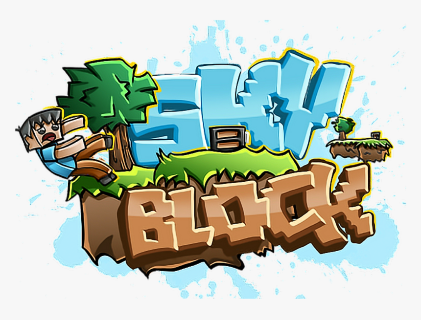 #minecraft #skyblock #youtube #brasil #sorocaba - Skywars, HD Png Download