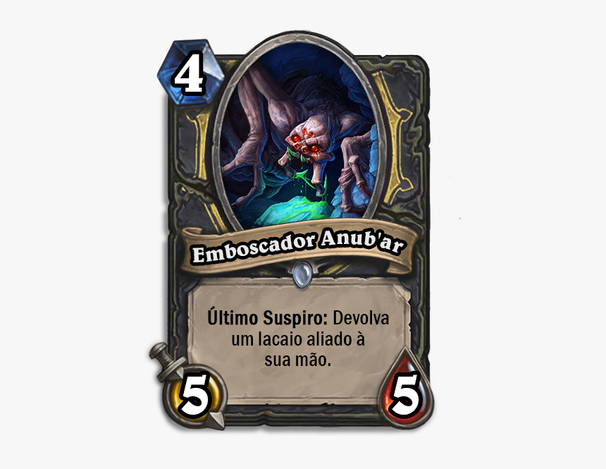 Anub Ar Ambusher Br - Worst Rogue Cards Hearthstone, HD Png Download