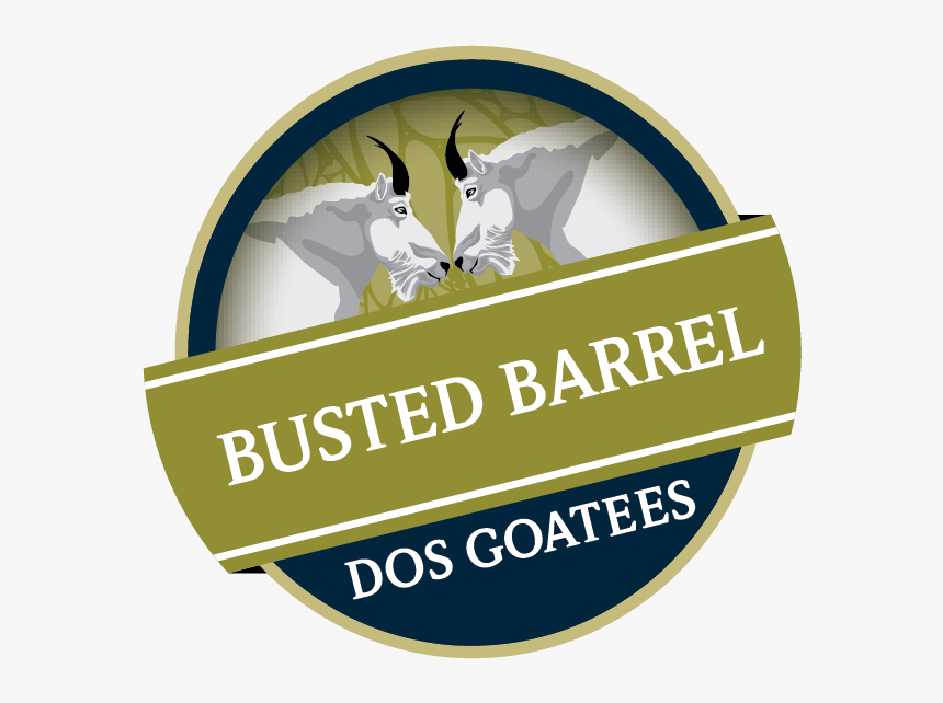 Dos Goatees Bustedbarrel-01 - Graphic Design, HD Png Download