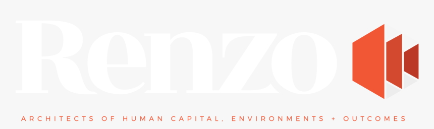 Renzo Horizontal Darkbackground Orangetag - Graphic Design, HD Png Download