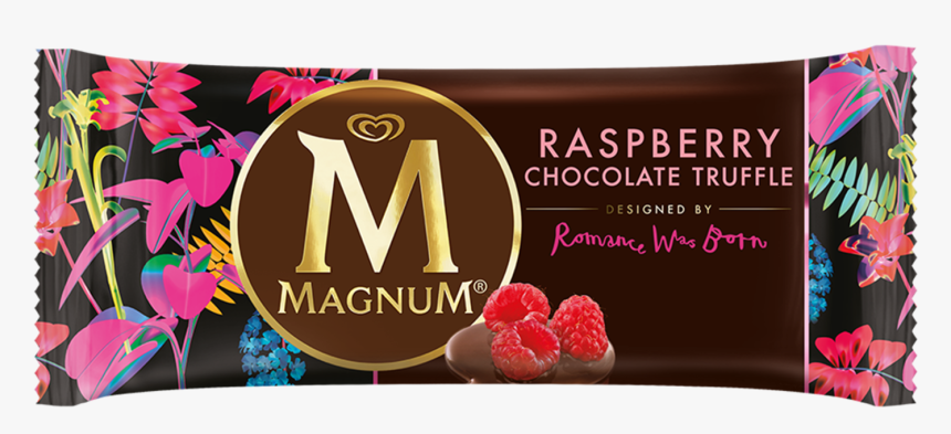 Magnum Raspberry Chocolate Truffle, HD Png Download