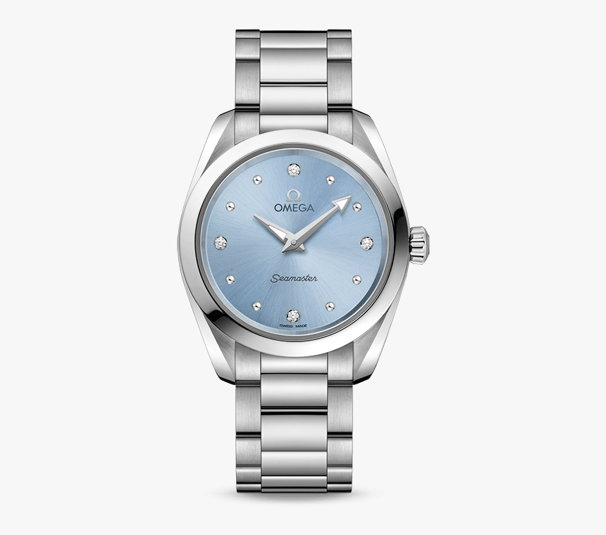 Ice Blue Dial Watch, HD Png Download