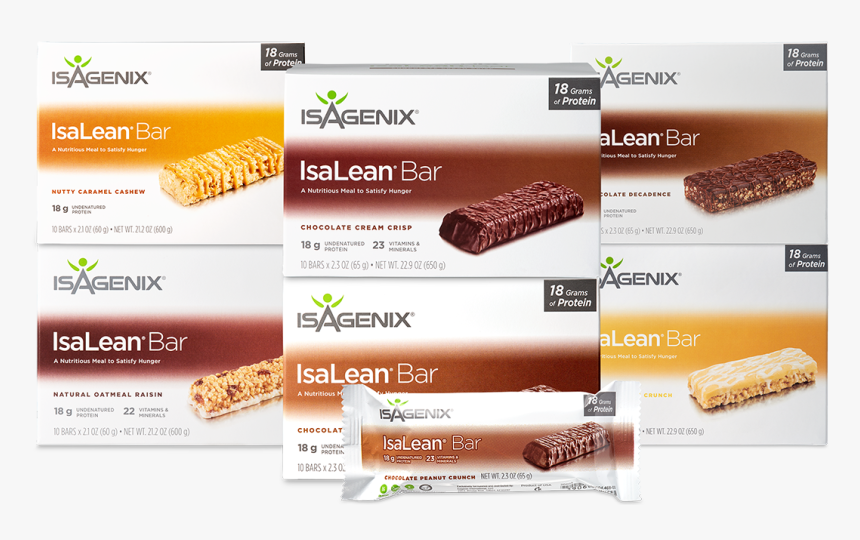 Isagenix Meal Replacement Bars, HD Png Download