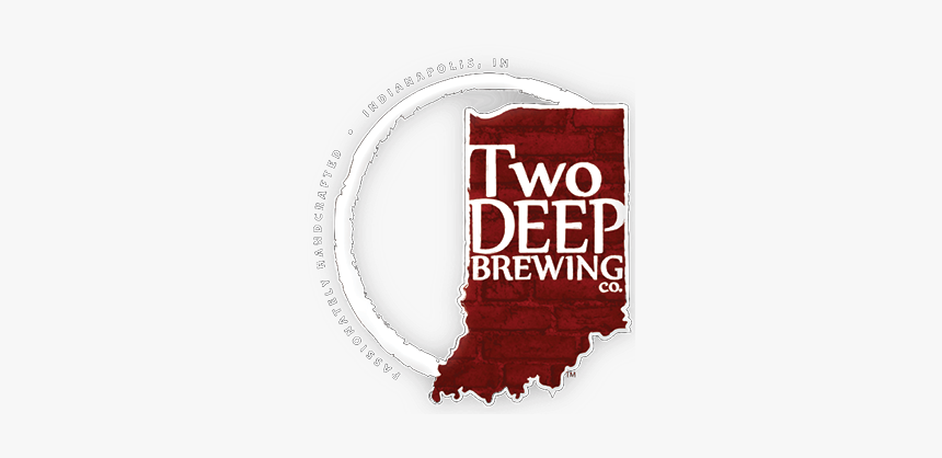 Twodeep Brewing Taproom Pairs With Pi Indy Pizza 
 - Graphic Design, HD Png Download