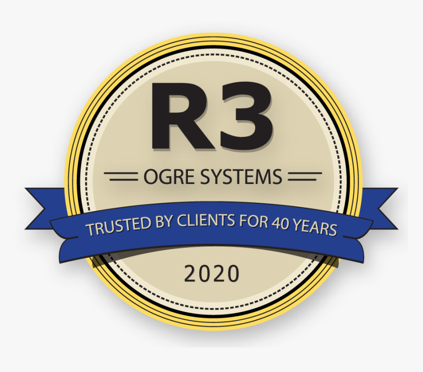 40 Years Badge Graphic With R3 Drop Shadow 2020-01 - Circle, HD Png Download
