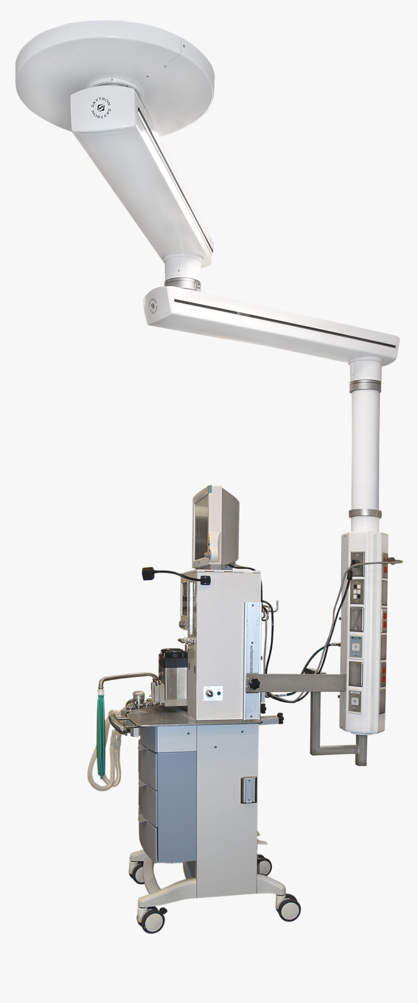 Tether Anesthesia Boom - Anesthesia Machine On Pendant, HD Png Download