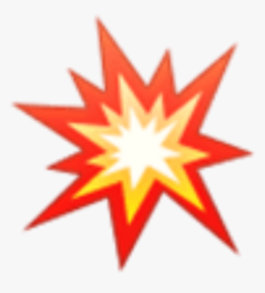 Boom Explosion Collision Emoji 💥 Sticker By K - Emoji Boom, HD Png Download