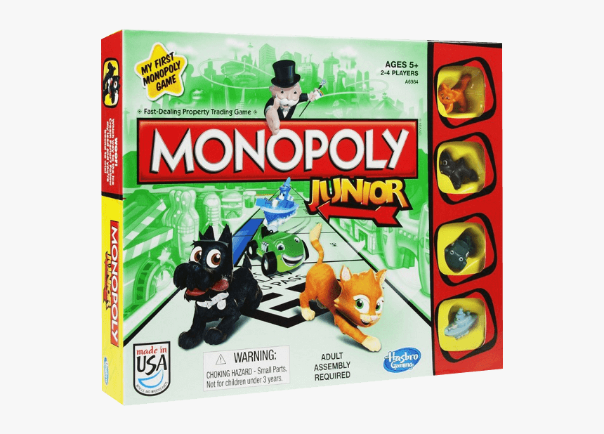 Monopoly Junior Rules 2018, HD Png Download