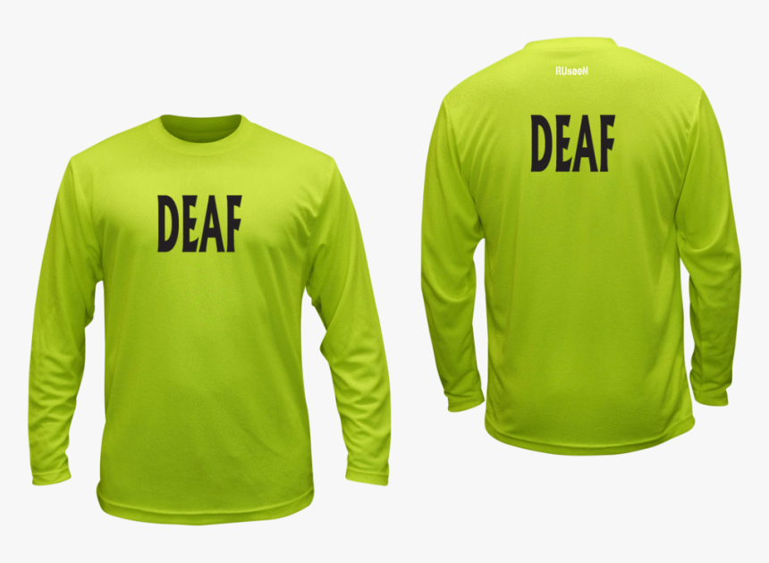 Reflective Long Sleeve Running Shirt Men, HD Png Download