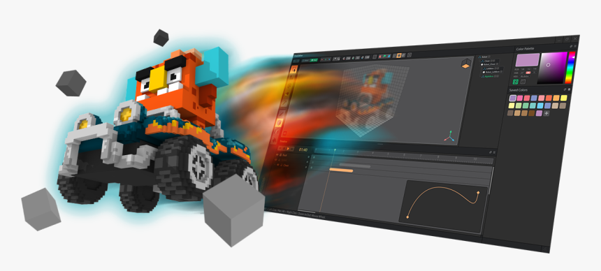 Led-backlit Lcd Display, HD Png Download