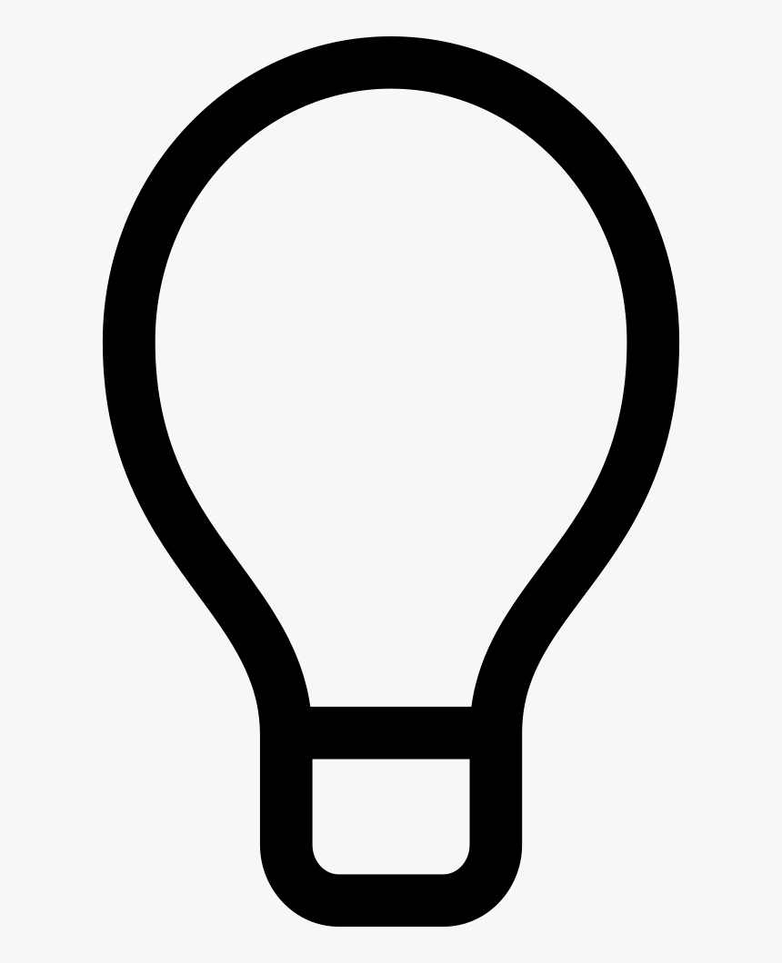 Light Bulb Svg Png - Placa De Vire A Esquerda, Transparent Png