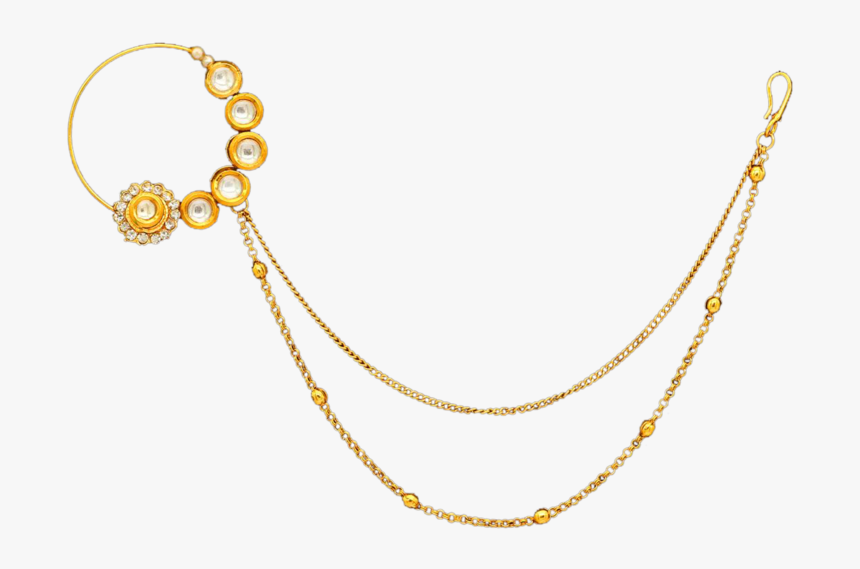 Sarita Nose Ring - Chain, HD Png Download
