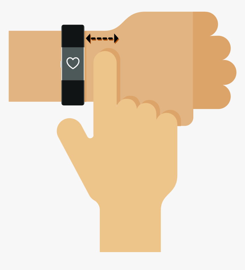 Wear A Fitbit Alta Hr, HD Png Download