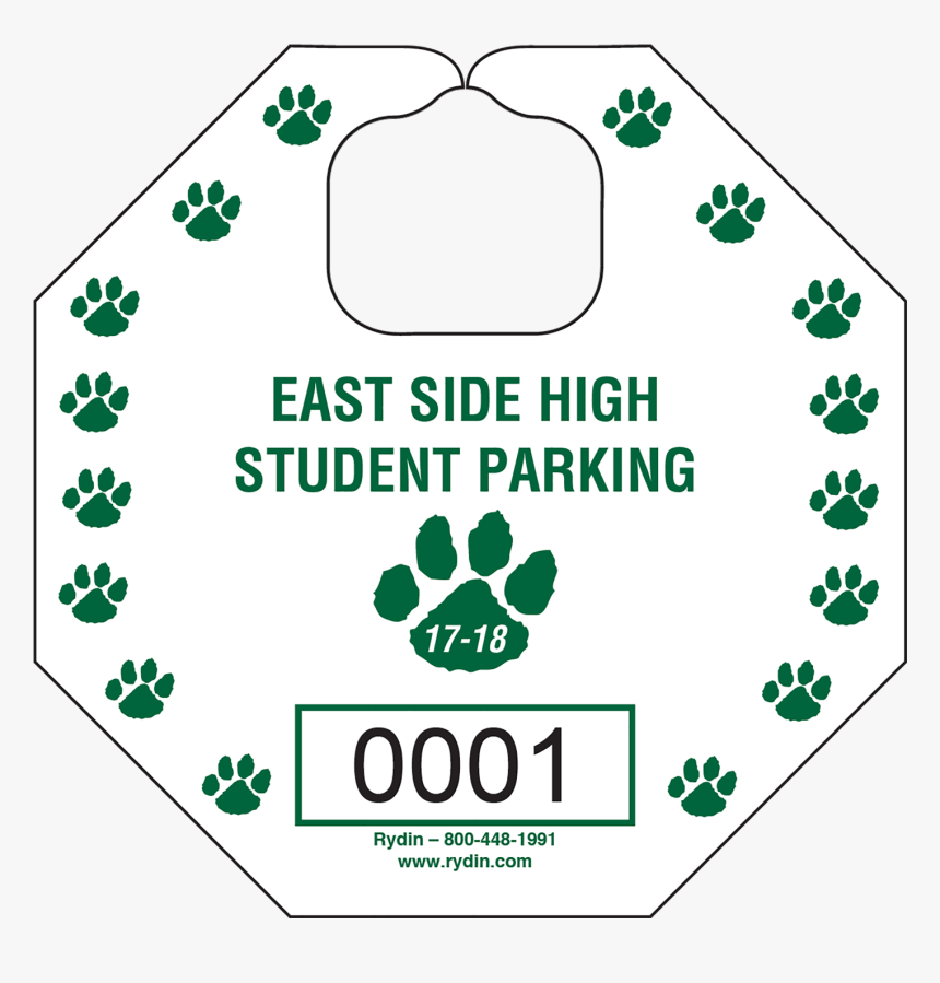 Transparent Paw Print Border Png - Signs, Png Download