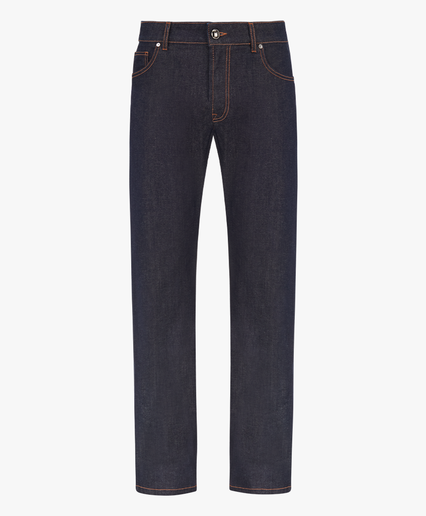 Dark Blue Stretch Denim - Saint Laurent D02 Black, HD Png Download