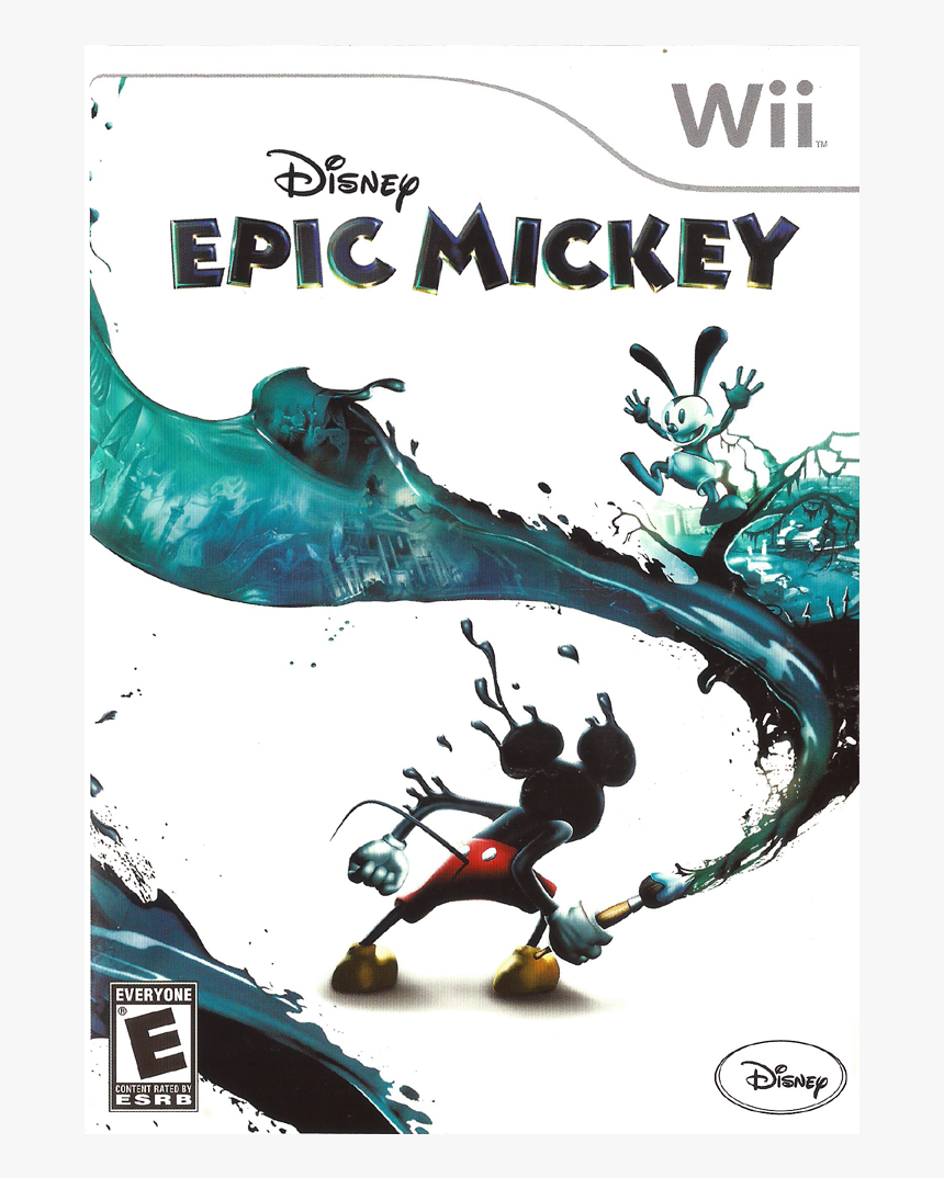 Disney Epic Mickey Wii, HD Png Download