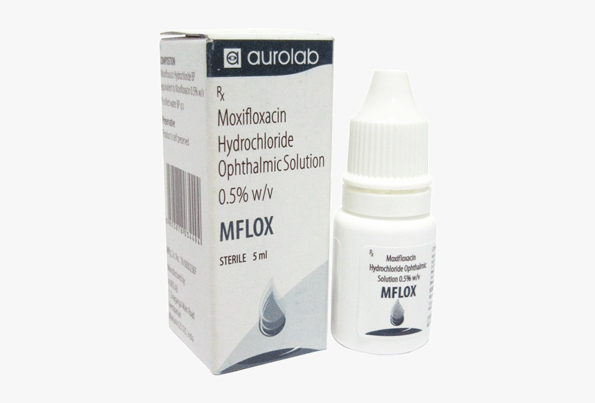 Moxifloxacin Eye Drops - Plastic Bottle, HD Png Download