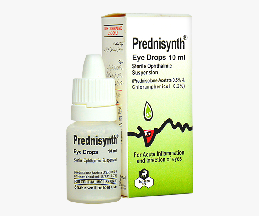 Prednisynth - Chloramphenicol Prednisolone Eye Drops, HD Png Download