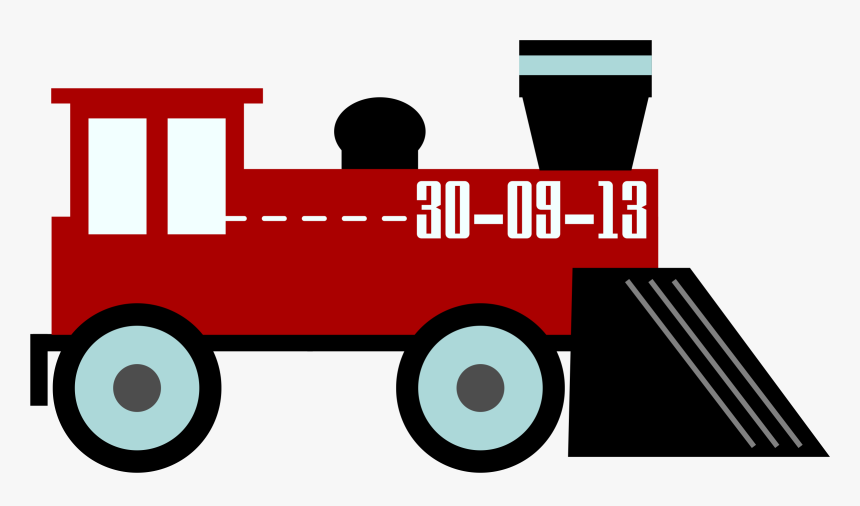 Clipart Diesel Locomotive - Train Vector Png, Transparent Png
