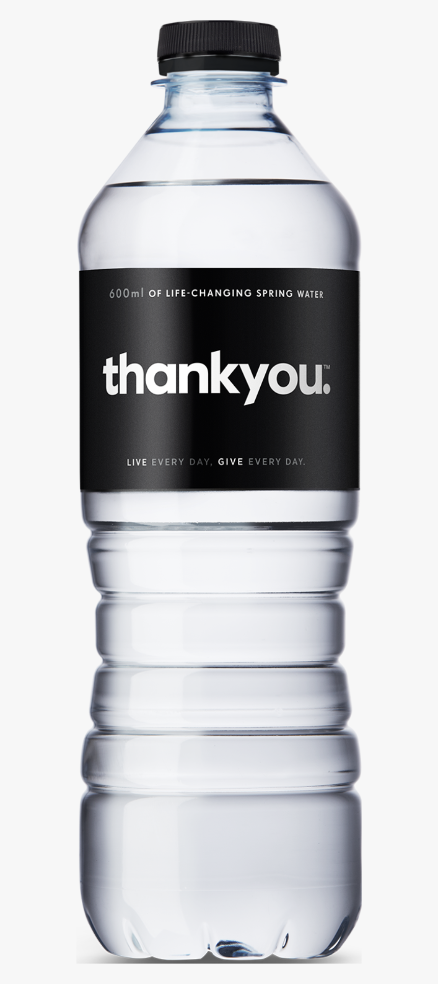 Thank You Water Bottle, HD Png Download