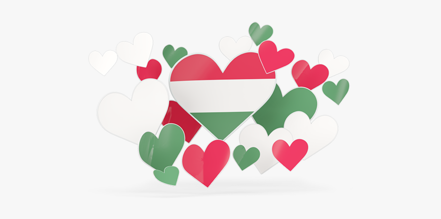 Flying Heart Stickers - Pakistani Flag 3d Heart, HD Png Download