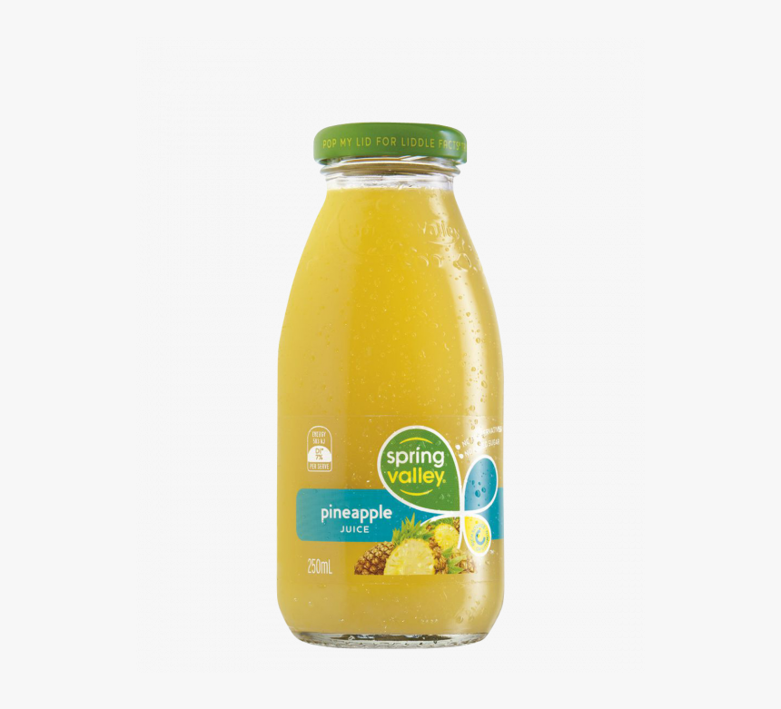 Pineapple Juice Glass Bottle, HD Png Download