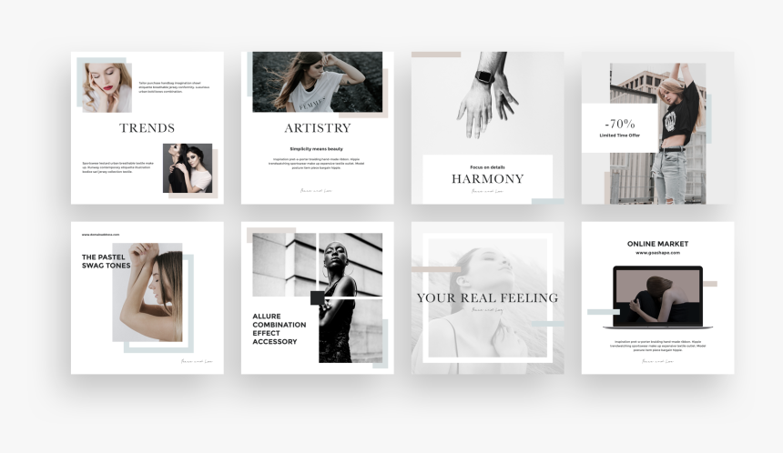 Smart Psd Social Media Pack By Goashape - Social Media, HD Png Download