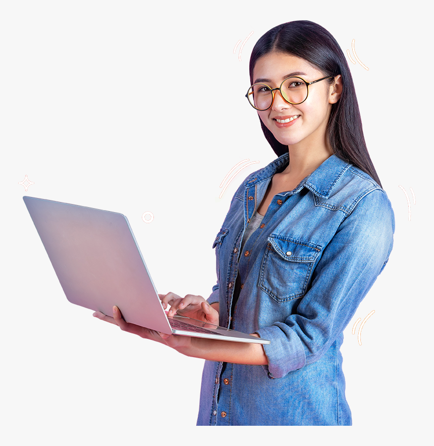 Lady - Sitting, HD Png Download
