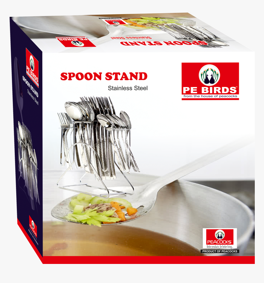 Steel Spoon Png, Transparent Png