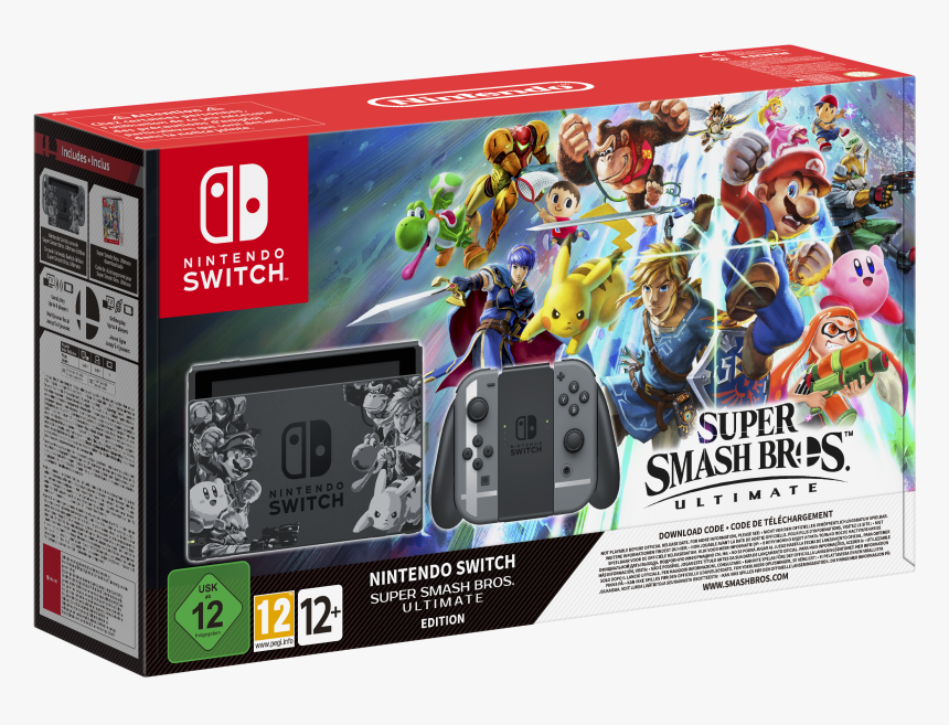 Nintendo Switch Super Smash Bros Ultimate Edition, HD Png Download